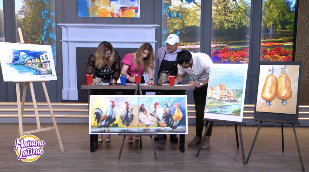pintor y maestro Ricardo Salamanca