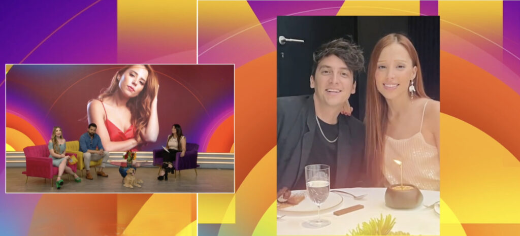 Majo y su novio celebraron su aniversario de tres años