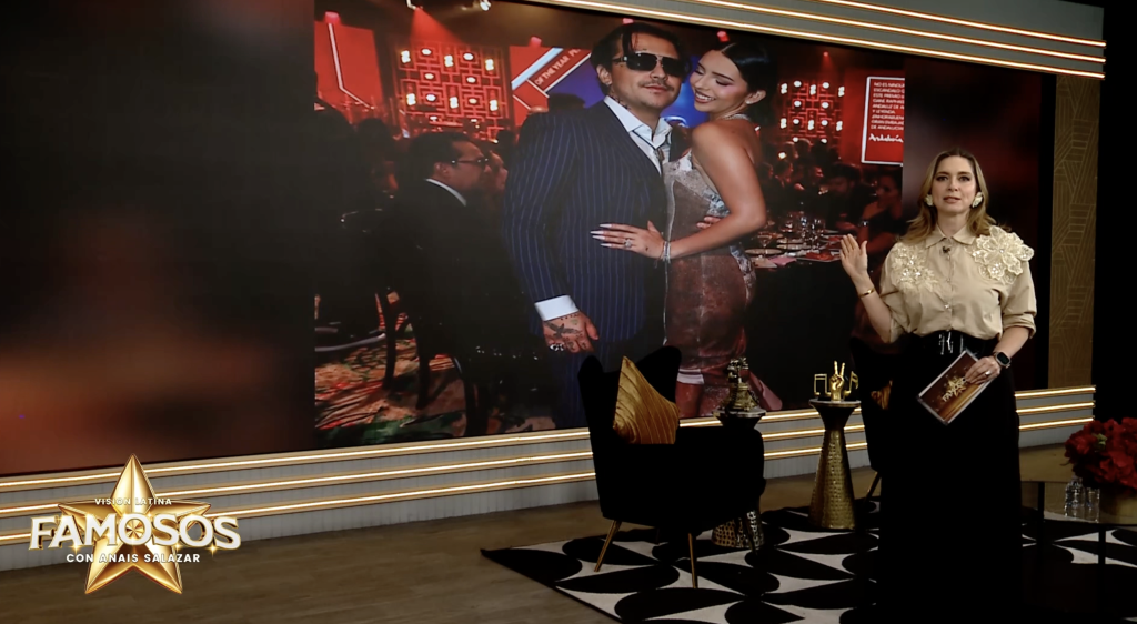 Cristian Nodal y Angélica Aguilar