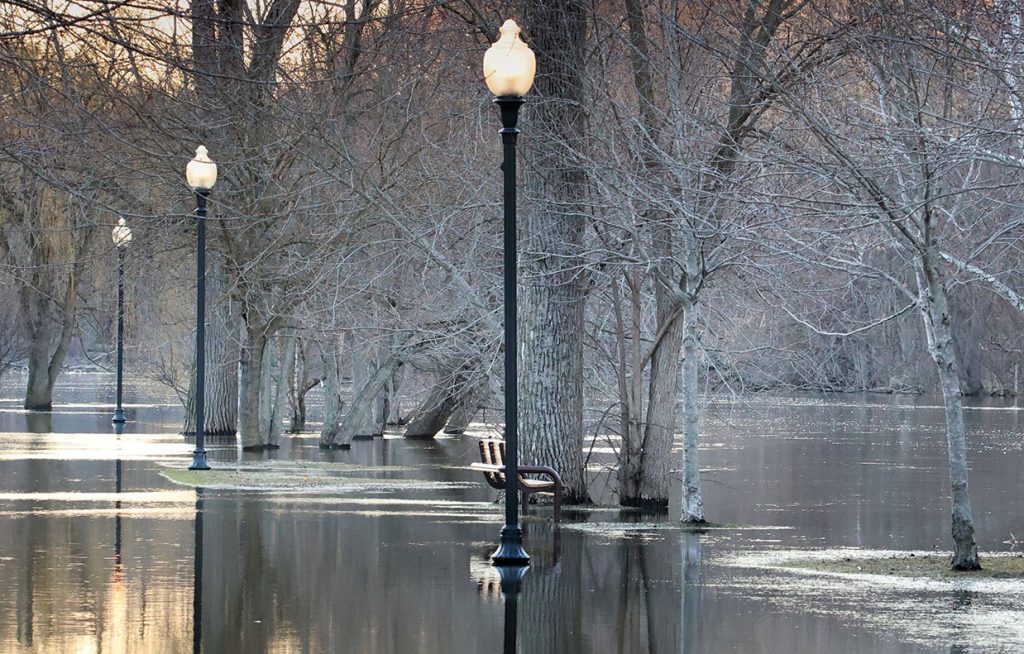 Inundaciones Michigan y Wisconsin.